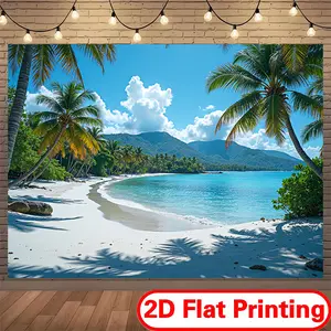 Festive Decoration Backdrop Tapestry Smooth 100% Polyester Washable Outdoor Studio Room for Content Creators 2D Flat Printing Ideal for Photography and Videography