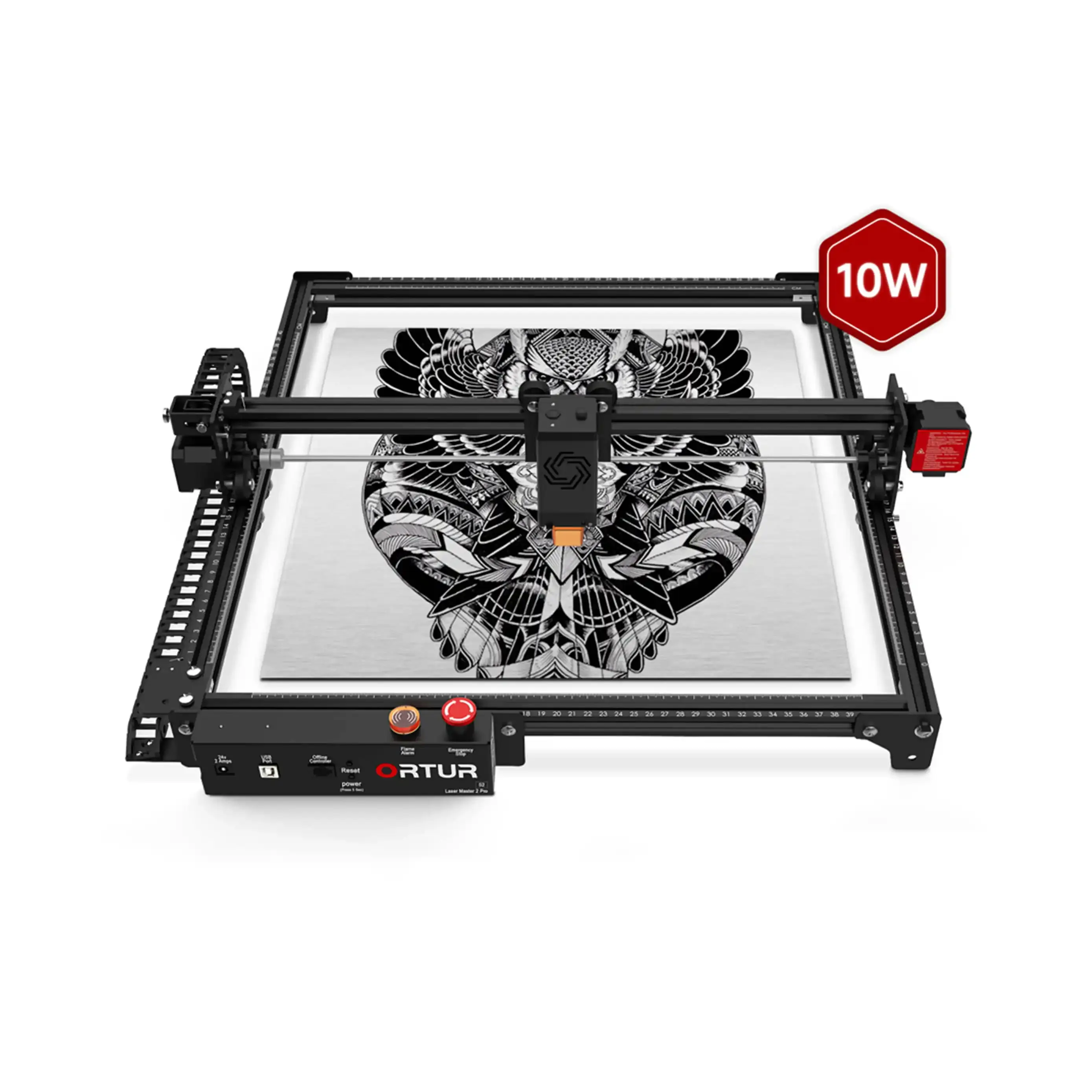 Ortur OLM2 Pro S2 High-Precision Laser Engraving Machine for DIY & Professional Use – 2W/5W/10W Laser Cutter & Engraver with Fast Speed & Safety Features