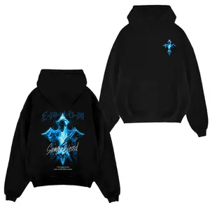 Blessed Tour Basic Comfort Cotton Pullover Hoodie, Ideal For Fans, Men's Tops