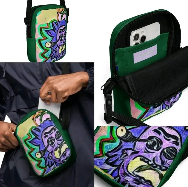 Trippy Rick Crossbody Bag