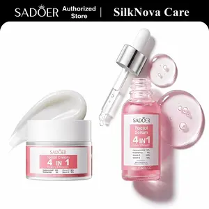 Intense Hydration Duo - 4-in-1 Essence & Cream Set​ – Hydrate, Repair, and Strengthen for a Plump, Bouncy Complexion - Your Complete Daily Skincare Routine.