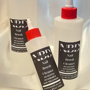 Acrylic Manicure Nail Brush cleaner liquid Nail Care Nail Polish Polish Cleansing Cleanser