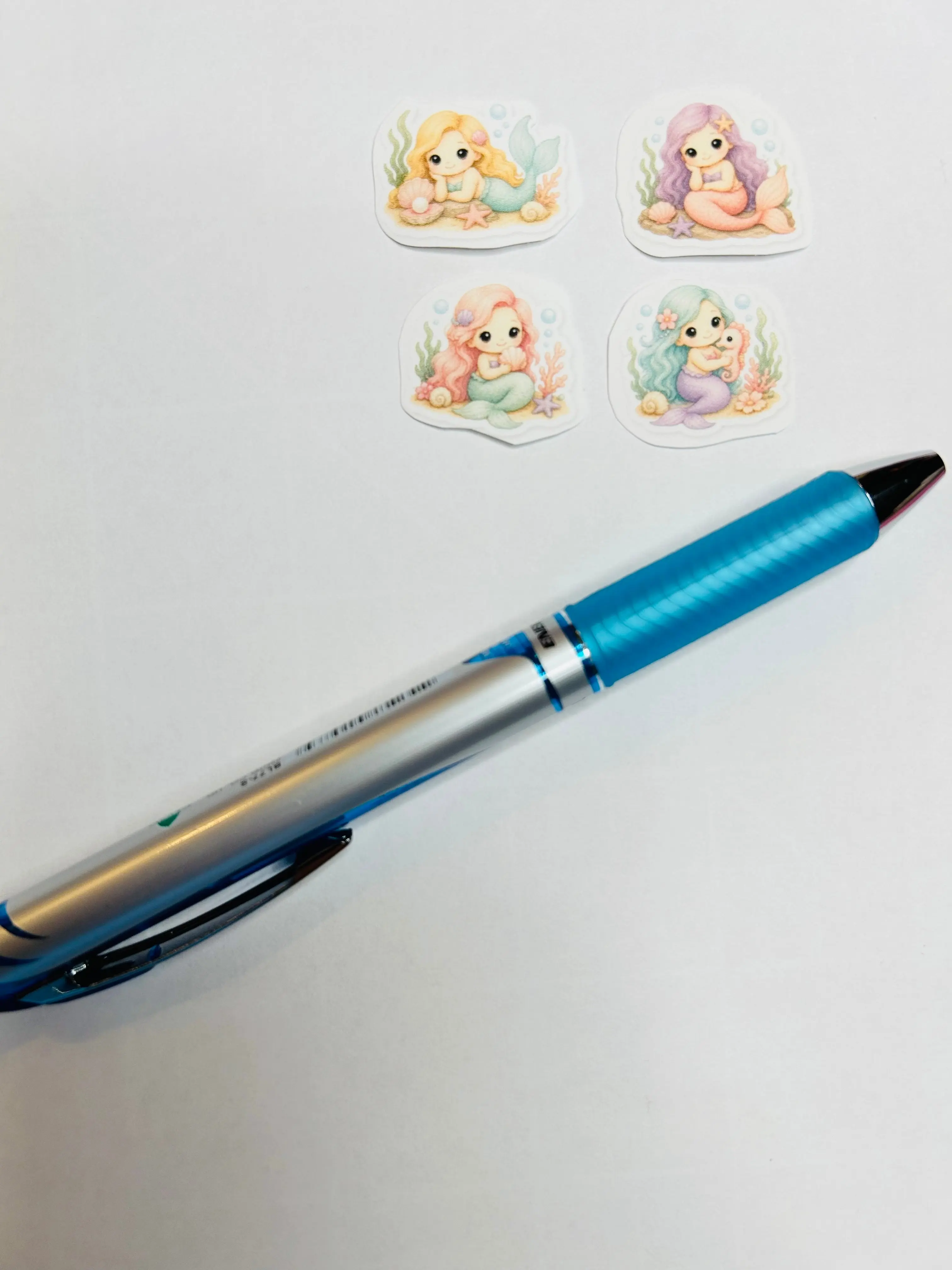 Mermaid Daydreams — Mini Mermaid Sticker Pack (Set of 4)