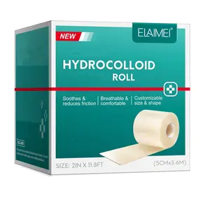 Elaimei Invisible Hydrogel Roll, Customizable Size, Extra Large Hydrogel Patches, Self-Adhesive, Soft and Waterproof