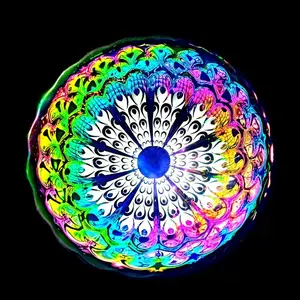 15. Dazzling Peacock Feather Plain Jianzhan Cup