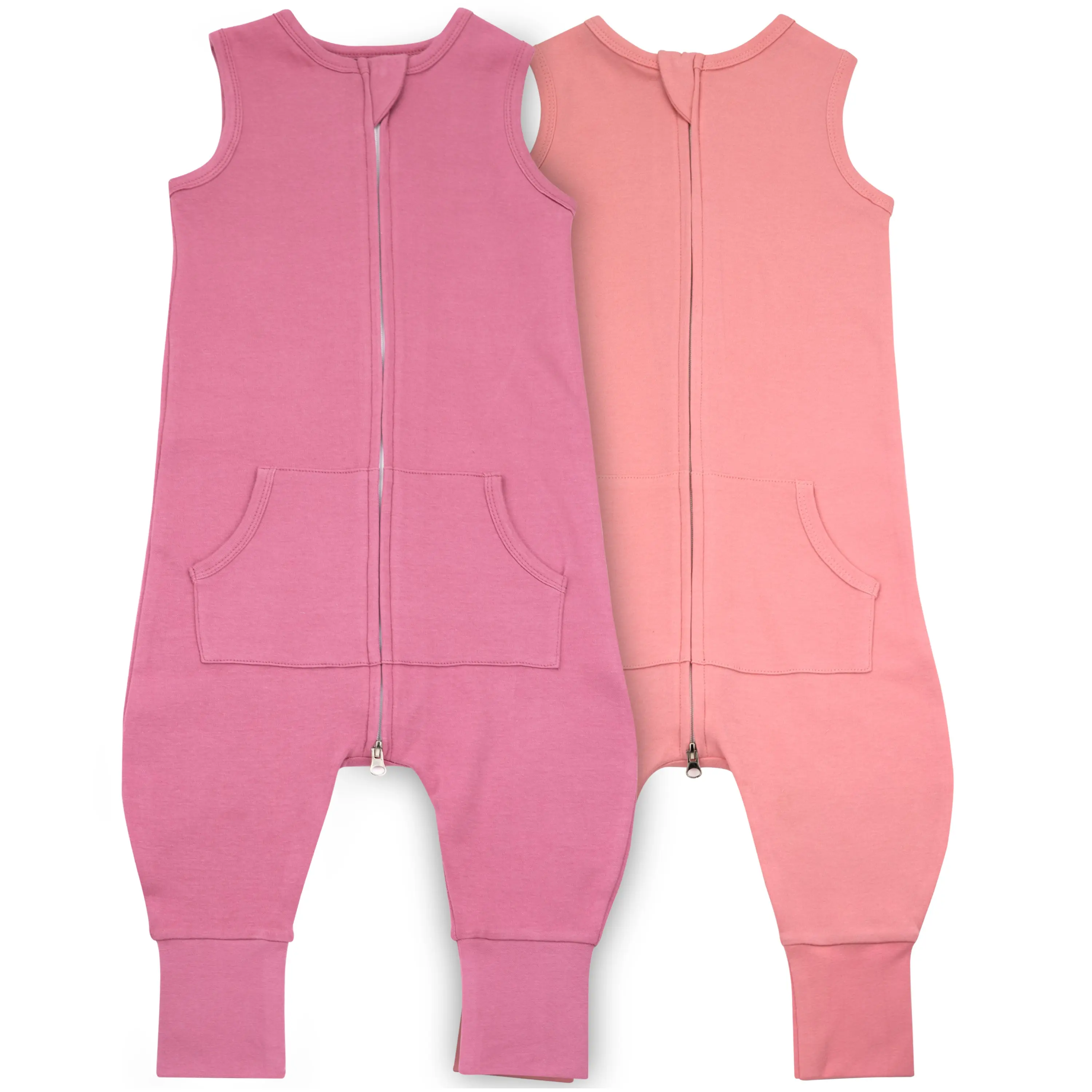 Bublo Baby Sleeveless Toddler Sleep Sack with Feet