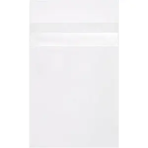 Clear Plastic Self Adhesive Bags 2 Mil Ultra Thick 5.5" x 7.5" (14 x 19.1cm), Pack of 100, Ideal for A7 Envelopes Photos Pictures Cards Prints for Small Business