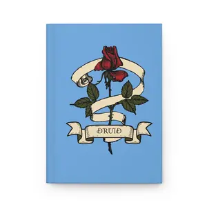 Funny Dungeons and Dragons Hardcover Journal Matte, RPG Gaming Notebook, Tabletop Roleplaying Diary, Dungeon Master Gift, DND Planner