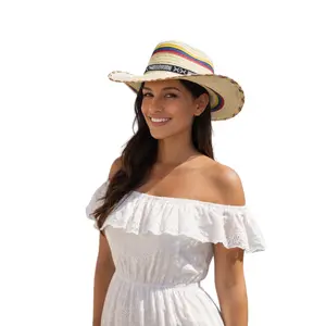Colombian Vueltiao Hat for Adults - Polyester