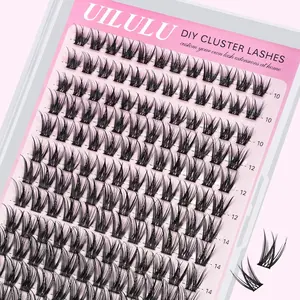 Lash Clusters Wispy Individual Clusters Lashes False Eyelashes 144 Count 0.07D 10-16MM Mix D Curl Natural Eye Lash DIY Lash Extensions at Home (U25 Lashes Only) Makeup Cosmetic