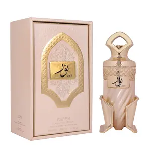 RIIFS NOOR Women's 100ML EDP - Elegant Floral Oriental, Floral Arabian Fragrance, Flowers Women's Fragrance with Caramel Mix, Sweet Milk Notes, Vanilla Base, Long-Lasting