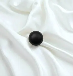 Matte Magnetic Hijab 'Pin' - Black