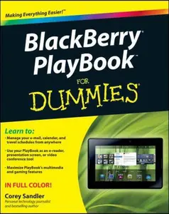 USED-BlackBerry PlayBook For Dummies by Corey Sandler (Paperback)