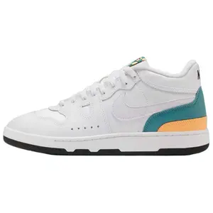 Nike Mac Attack x Maison Mihara Unisex Low-Top Sneakers, Casual Wear, Lightweight, Retro Look, Rubber Sole, Comfortable Slip-Resistant Durable, House White-Green Trending Flats