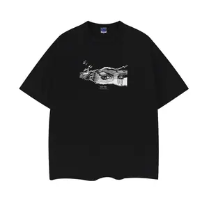 JoJo's Bizarre Adventure "Gyro Zeppeli's Gaze" Heavyweight Vintage Tee 100% Cotton OVERSIZED Anime T-shirt vintage t-shirts anime clothing Top Casual Black Man Streetwear Baggy Crewneck Crew Necks Menswear Tshirt Tropical Gamis Shortsleeve