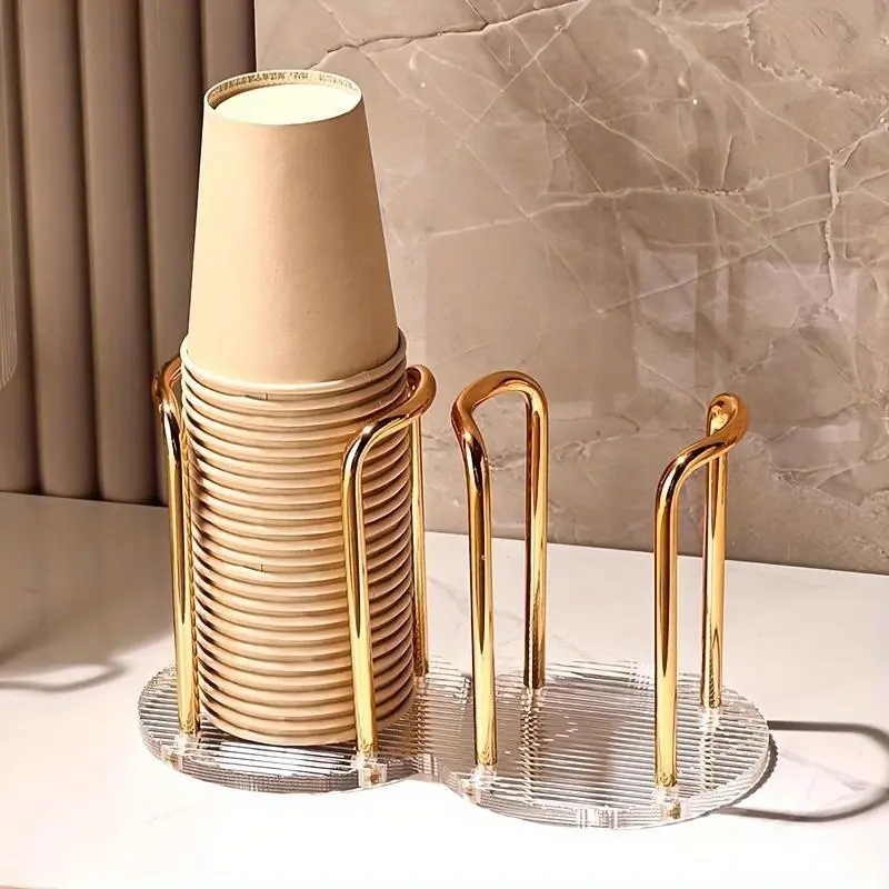 Disposable cup holder - Suitable for use in households, cafes, offices and hotels, Bathroom Organizer, Bathroom Organizing Accessories