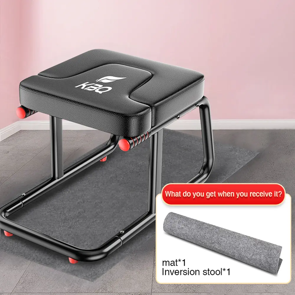 TikTokShopBlackFriday Premium Safe Multifunctional Yoga Inversion Bench - Portable for Core, Headstands, Backbends | Upgraded Comfort, Dual - Purpose & Action Support + Free Anti - Slip Mat