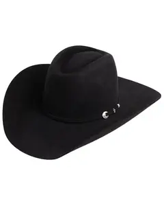 Serratelli Unisex 8X Rocker Steiner Felt Cowboy Hat - F08rocksrbk41