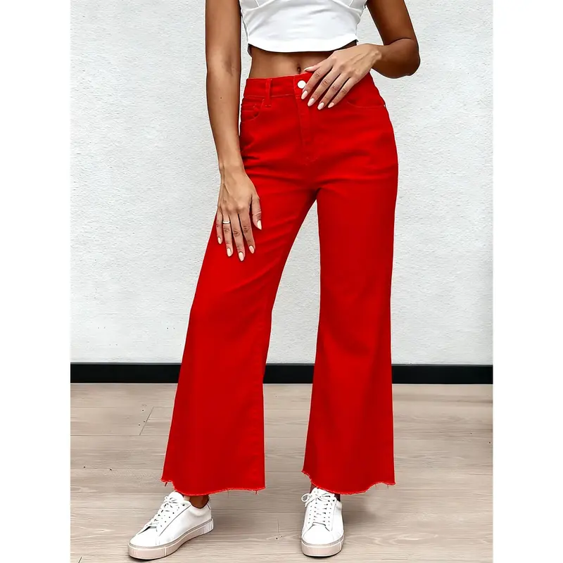 green emerald velvet dress Knit Stretch Relax Casual Flare-Pants – ARCANA ARCHIVE main image 0