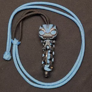 Idle T.I.E.s Comics Custom Glowing Paracord Keychain Lanyard Necklace