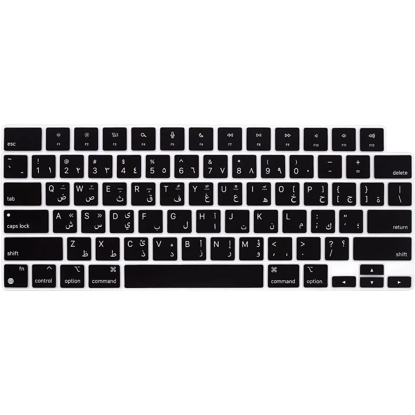 Keyboard Cover Protector Compatible with MacBook Air 13.6/15 Inch, MacBook Pro 14" 16", M4 M3 M2 M1,A2442/ A2485/ A2681/ A2779/ A2780/ A2941/ A3113/ A3114/ A3112/ A3401/ A3403