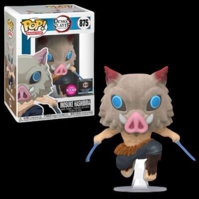 Funko Pop Inosuke Hashibira Chalice Collectibles Exclusive Flocked