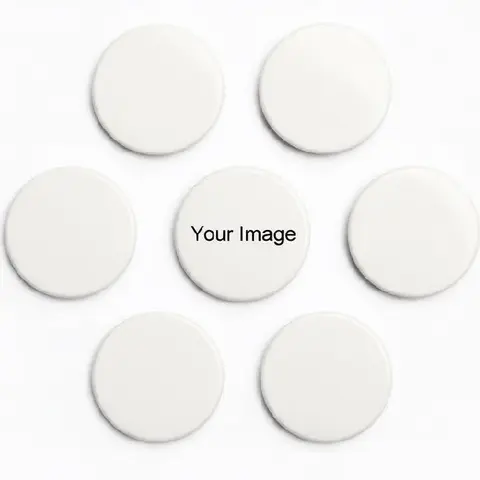 Personalized Pin Customizable Round Badge for Events Collections Handmade with Any Picture!
