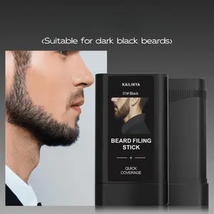 Beard Dye Stick for Men – Fast Color Touch-Up, Mess-Free & Long-Lasting Beard Coloring, Easy to Apply, Travel-Friendly Grooming Cosmetic