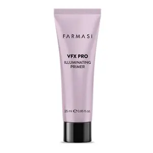 FARMASI VFX Pro Illuminating Makeup Primer - Silky, Smooth, Shimmer Cosmetic, 25mL (0.85oz), Genuine New, Same Day Shipping, Enhances Foundation Application