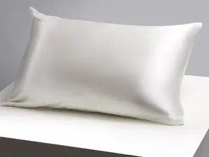 100% Mulberry Silk Pillowcase - Anti-Aging Frizz-Free Hypoallergenic for Hair & Skin Health, Antibacterial, Moisture-Locking, Non-Absorbent, Low-Friction, Tangle-Free, Luxury Essentials bamboo sheet set