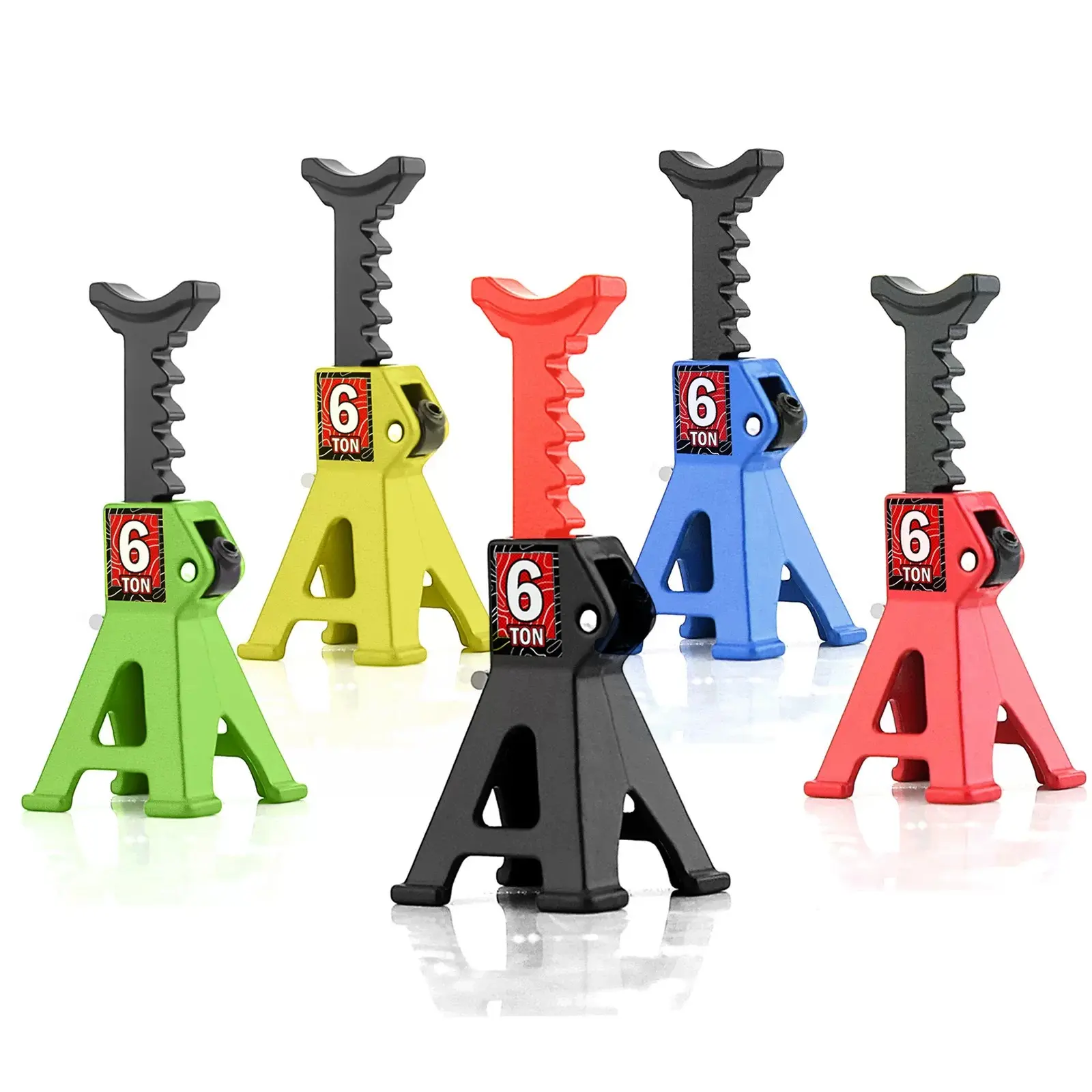 1:18/1:24 Lifting Jack(2PCS)RC Car Decorations，toy，Adjustable simulation jack, building block toy, metal jack toy