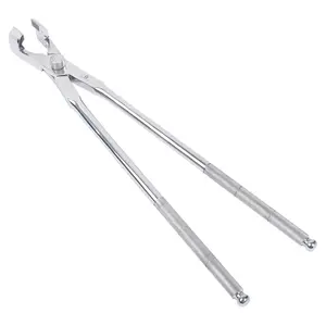 SERRATED JAW MOLAR FORCEPS WITH FULCRUM 20"