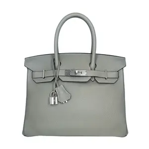 Pre-owned HERMÈS Togo Shoulder Bags Birkin 30 Sauge