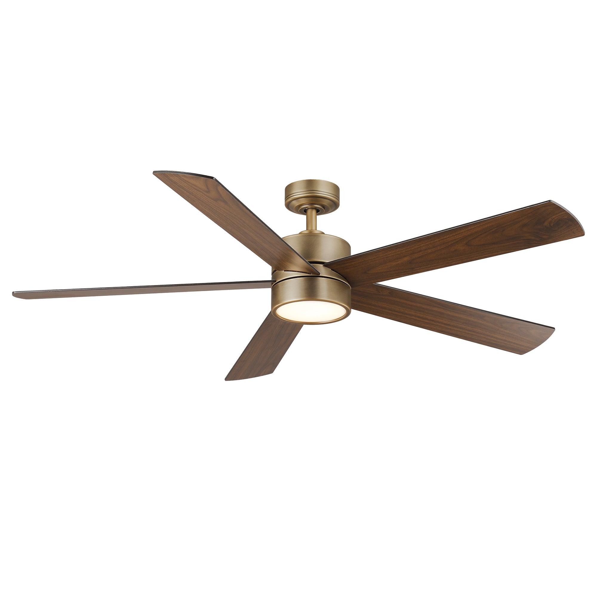 60" Adair LED Ceiling Fan | Double-sided Blades, 3CCT+RGB Lights with Dynamic Rhythm Modes | Downrod Mount