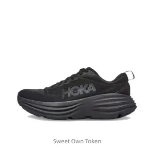 Trail running - Elastic, comfortable and breathable. Low heel. Men's and women's versions. Black color.