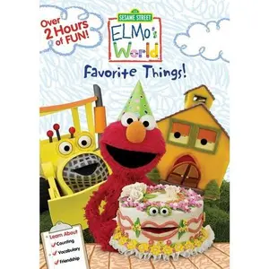 Sesame Street - Elmo Worlds: Elmos Favorite Things  [DVD Video Disc] Full Frame