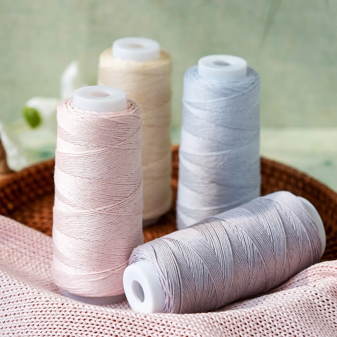 Bamboo Story Bamboo Rayon-Silk Blended Yarn from Susan's Family, 2x50g (1.76oz) - 213 yd, Soft Smooth Natural Fiber for Knitting & Crocheting