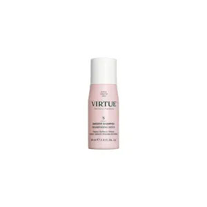 VIRTUE Smooth Sulfate Free Shampoo for Frizz Control for Curly Hair, Safe for All Hair Types, Color Safe Conditioner Haircare Comfort Cleanser Cleansing