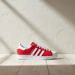 adidas Superstar II Better Scarlet White Men's Fashion Shoes New