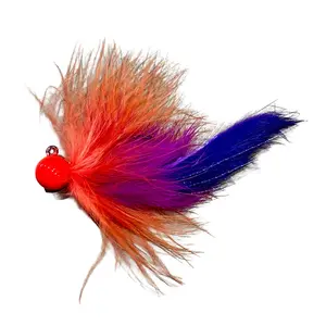 Bobber Down Twitching Jigs Coho Chinook Salmon Jigs - 1/2oz Lures Twitchers Marabou