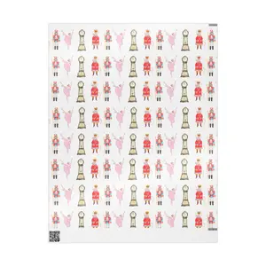 Christmas Nutcracker Wrapping Papers - Ballet Holiday Gift Wrap, Festive Xmas Present Paper, Holiday Celebration Gift Packaging, Winter christmas wrapping paper