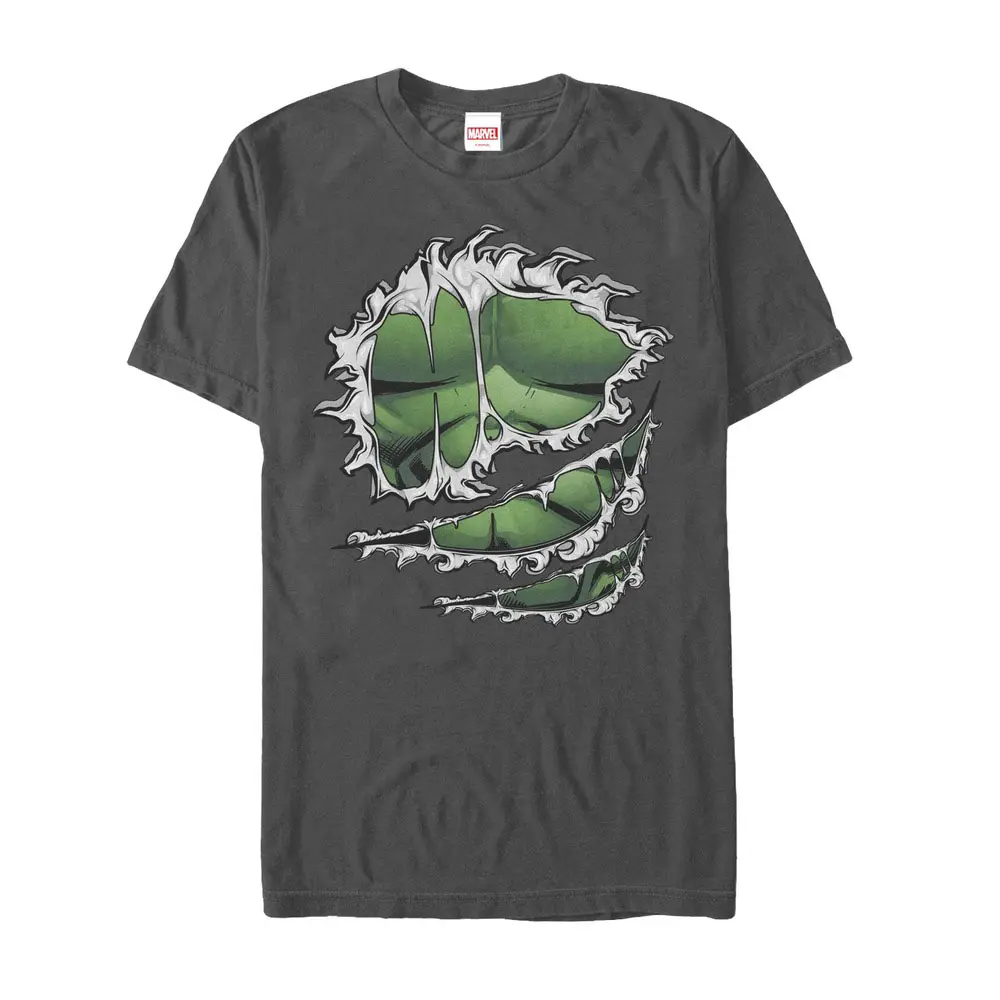 Men's Marvel Halloween Hulk Rip Costume T-Shirt