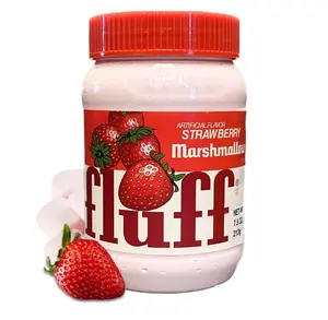 Fluff Marshmallow Spread, Delicious Strawberry Flavor, 7.5oz (Pack of 1)