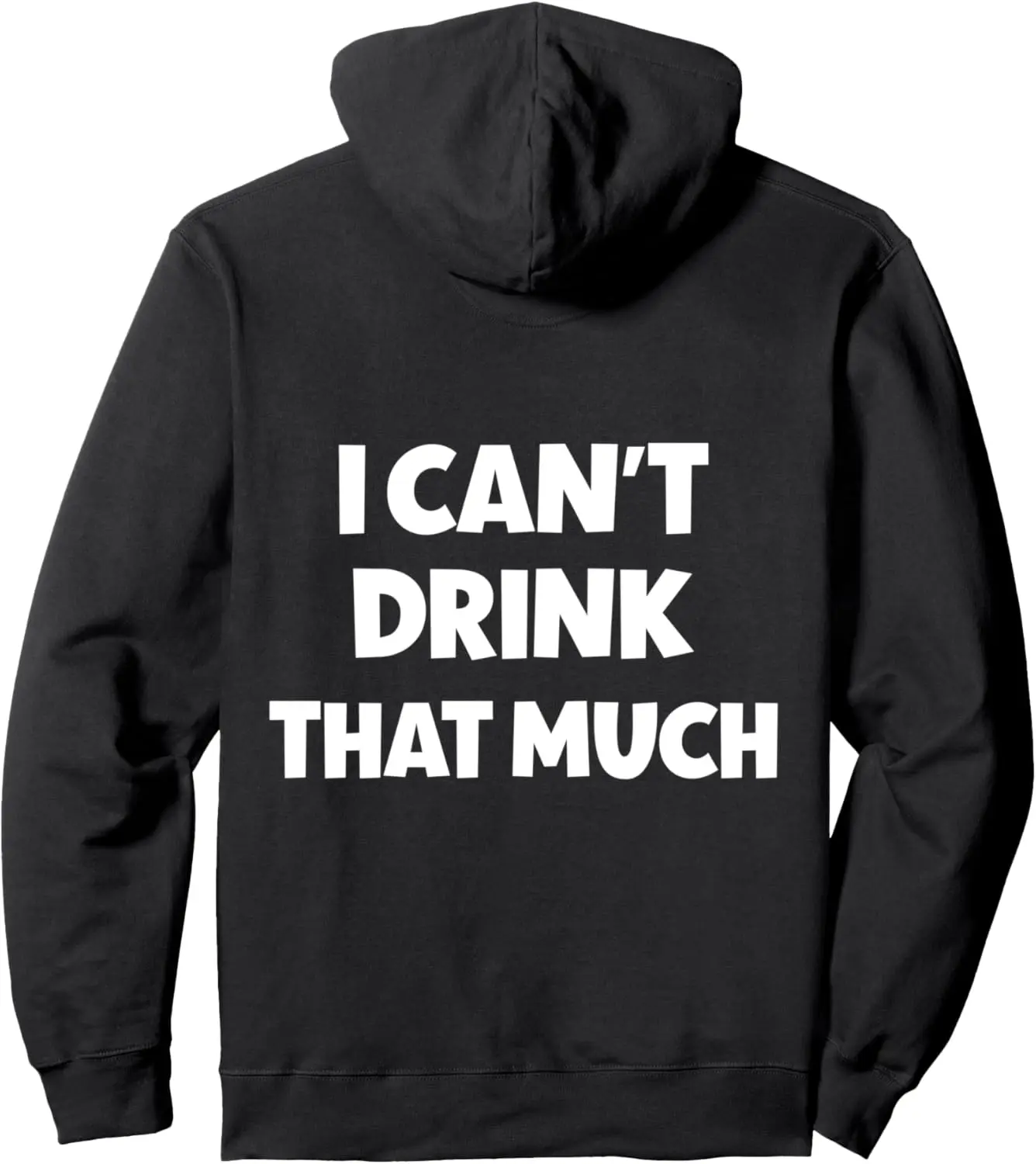 Funny Matching Couple Drinking I Can't Drink That Much Pullover Hoodie