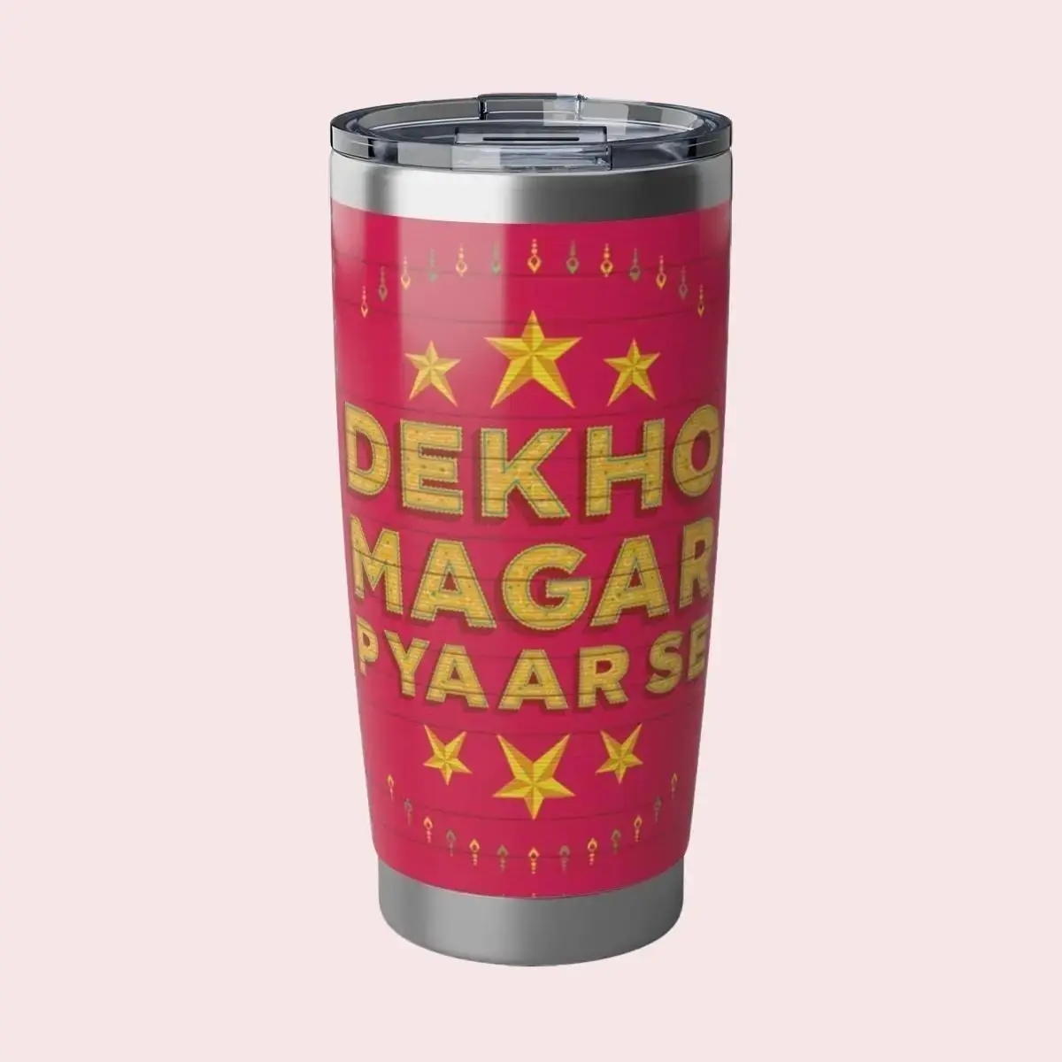 Vagabond 20oz Tumbler Funny Desi Humor Drinkware Flasks Lid Stainless Mug Portable