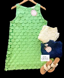 SALE! "Caroline" Circle Shift Dress