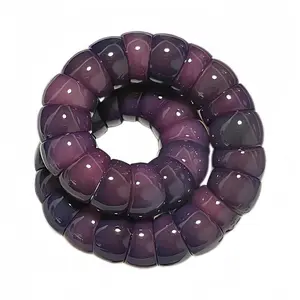 Purple grape large intestine| Bodhi Beads Bracelet for Anxiety Relief  Natural Wood Meditation Beads for Stress Yoga Prayer Beads Spiritual Jewelry Gift for Women Insomnia Relief Handmade Buddhist Mala Beads Spiritual Gift Elegant Minimalist Bangle