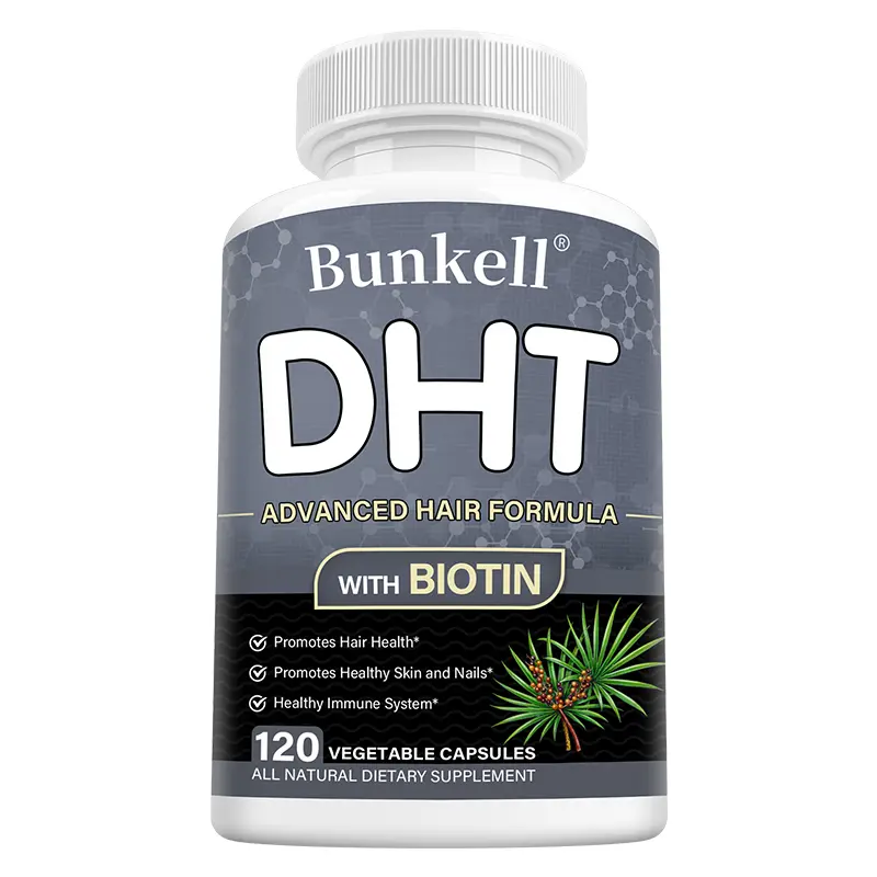 Bunkell DHT Health Supplement,Supports Hair Healthy ,120 Capsules