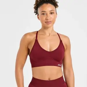 AYBL Adapt Seamless Sports Bra with V-Shaped Waistband & Adjustable Straps for Customizable Fit and Optimal Support