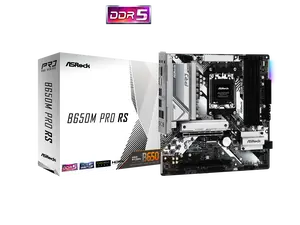 ASRock B650M PRO RS AM5 AMD B650 Micro ATX Motherboard
